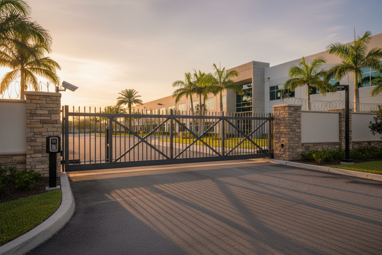 Automated Commercial Gate