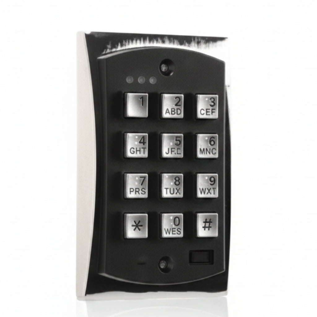 2000E 2000 Series E Style Flush Mount Backlit Access Control Keypad