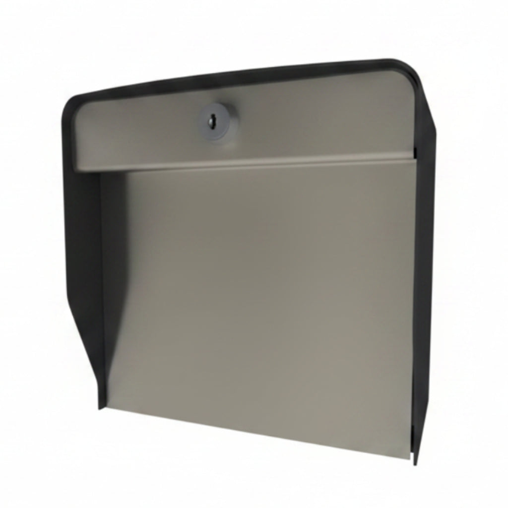 Custom Steel Enclosure, 7-3/8" x 7-3/8" With Blank Face Plate