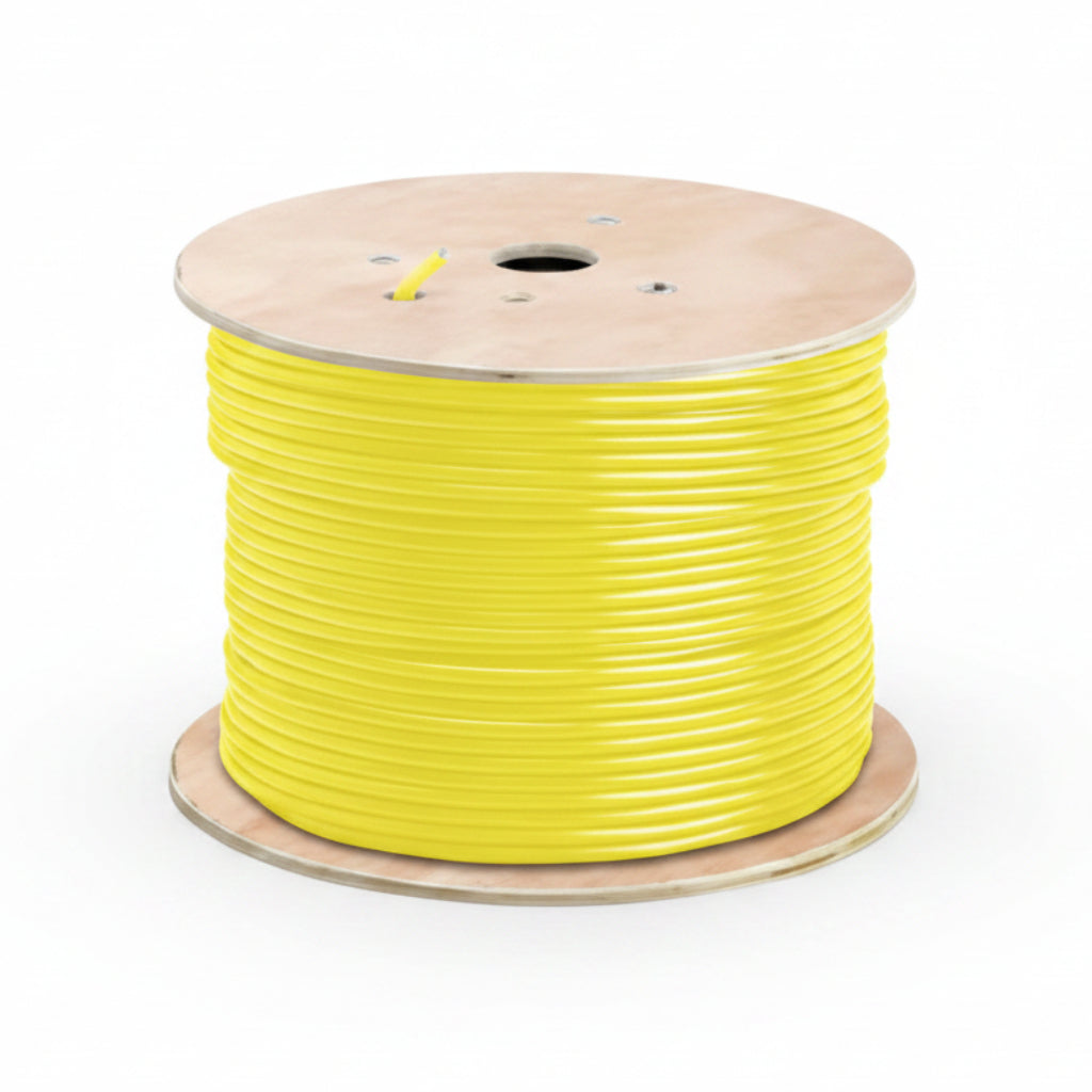 Berk-Tek 10032531 HyperPlus 5e, Category 5e, Riser UTP Cable, Yellow, Box