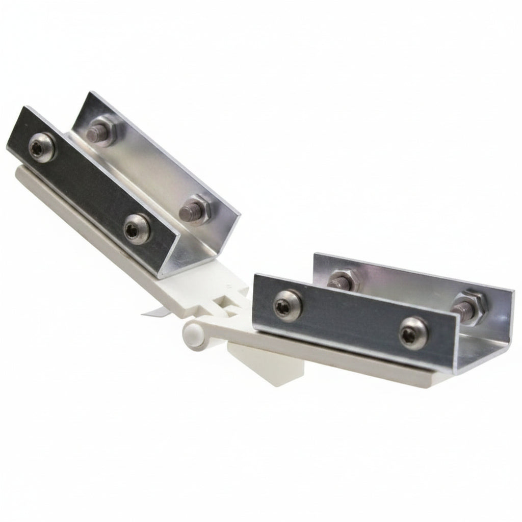 Cast Articulated Hinge Kit, Complete - With Assembled Hinge And Mounting Bolts