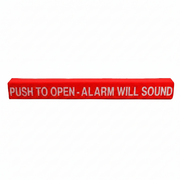 Detex Alarm Bar Push Pad Cover, Red, 36"