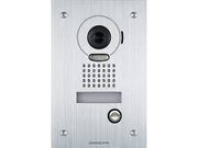 JP-DVF Flush Mount Vandal resistant Door Station With Color Camera - Stainless Steel