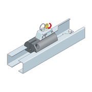 8 Ft Rail Assy For 1150 Overhead Gate Operator (3.23)