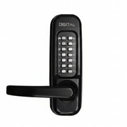Lockey Mechanical Keyless Heavy Duty Lever Lock (Jet Black)