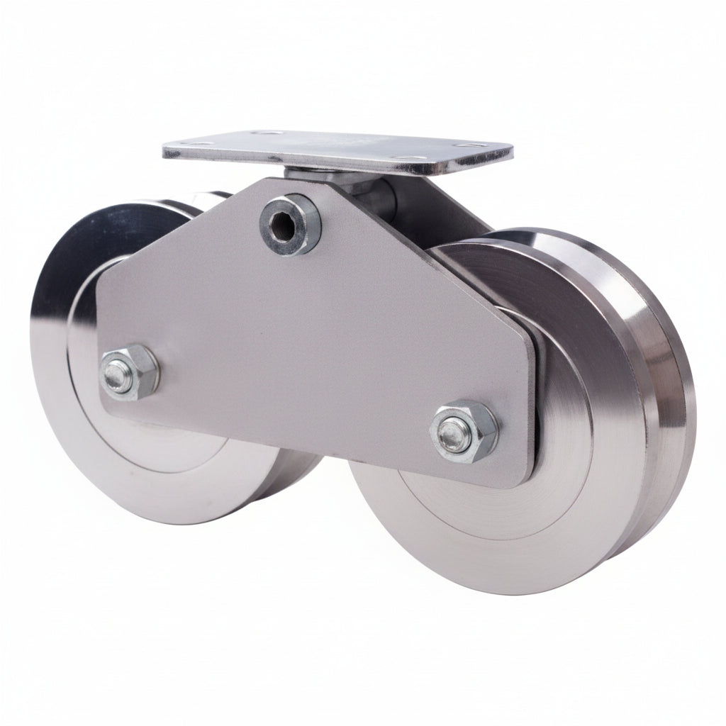6" Tandem V-Wheel Assemblies(Max. Gate Weight 5000Lb. (3.23)
