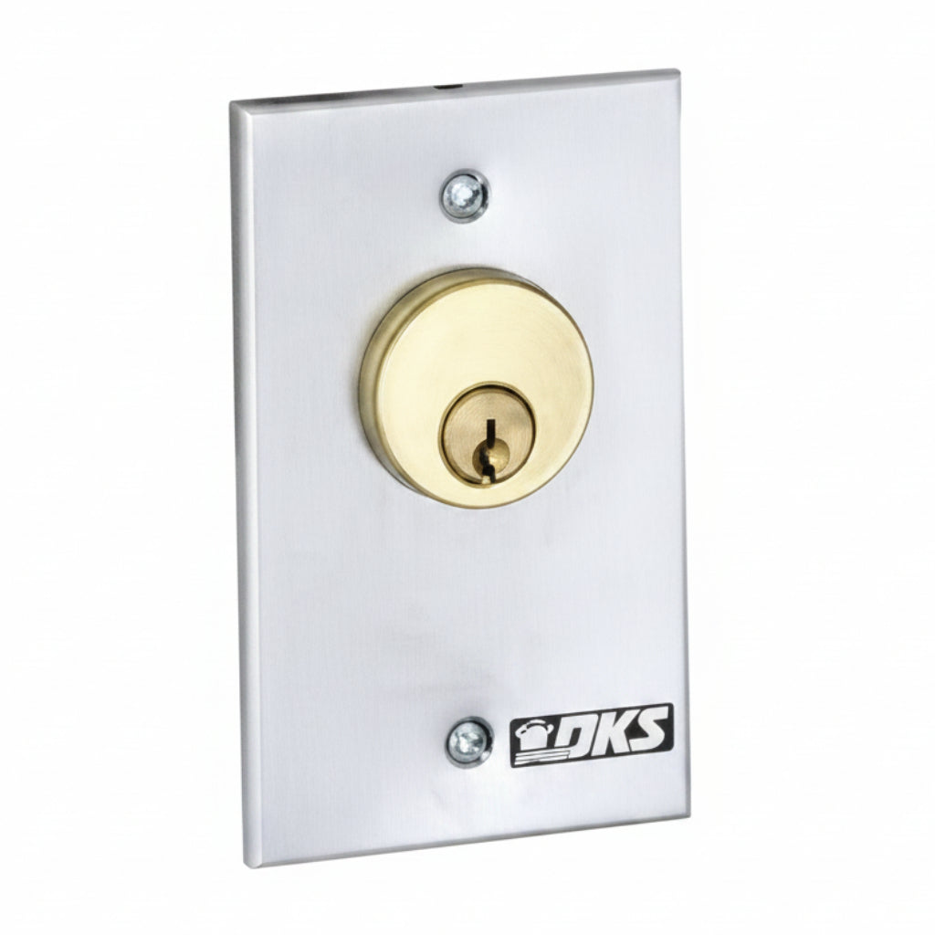 Mortise Type Keyswitch Mounted On Single Gang Plate..(3.23)