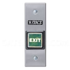 Interion Mullion Mount Exit Push Button (Small) (3.23)