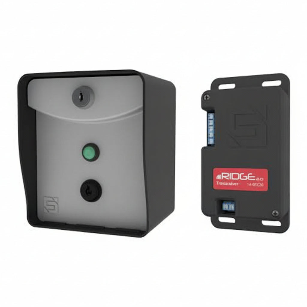 Ridge RTE Kit - 433-Mhz Request-To-Exit Station And Tranceiver (Post Mount)