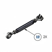 Turnbuckle Stainless, For 1601 Aluminum Articulating Arm(3.23)