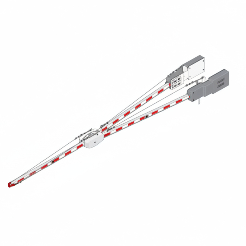 20' Round Aluminum Wishbone Arm (Includes Weights And Mounting Hardware)(Actual Arm Is 19 1/2)