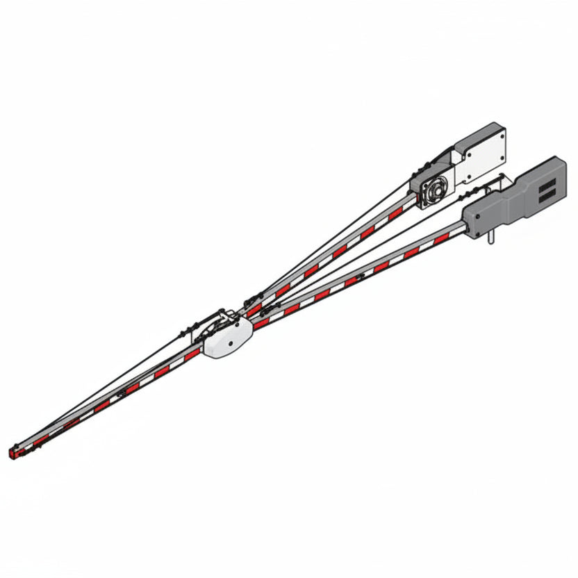 Octagon Wishbone Arm Assm 20' With Mounting Hardware (3.23)