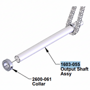 Output Shaft Assembly, 1/2" Drive