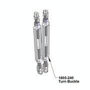 Turnbuckle Assembly, Machined