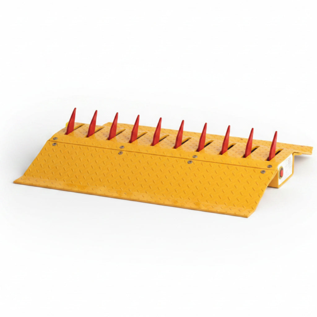 Surface Mount Spring Retracted Traffic Spikes W/ Lock Down - 3' Expansion Section (3.23)