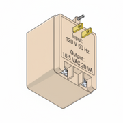 16VAC, 20VA Transformer