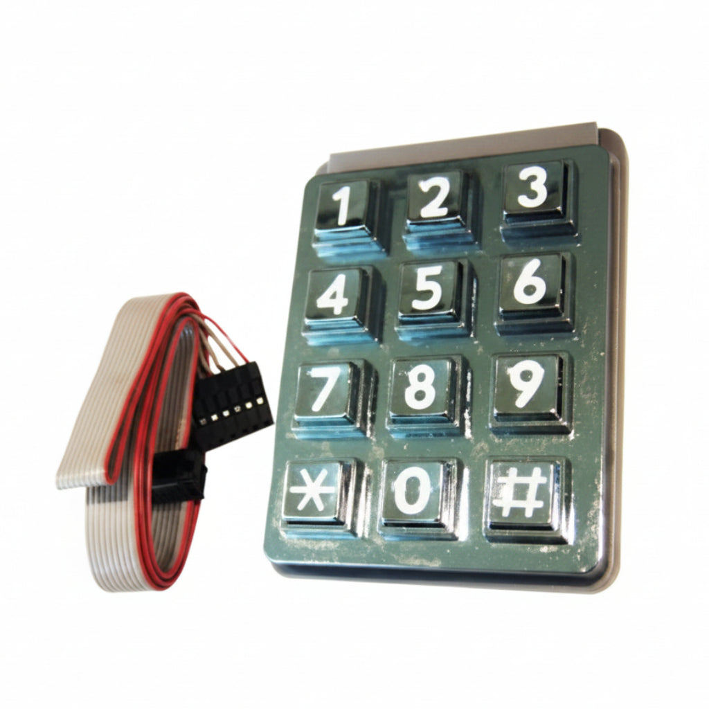 Replacement Keypad Kit With Cable, 1812 (No Letters)
