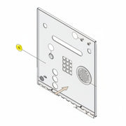 1835 Flush Mount Faceplate Only