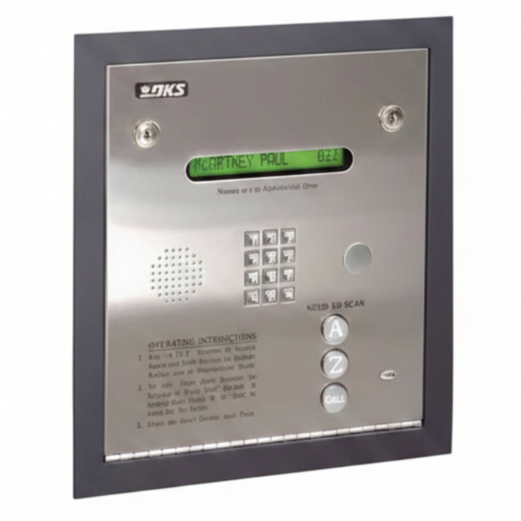 Flush Mount 1834 Phone System With 3000 Memory - Requires 1814-165 To Mount (Stainless)
