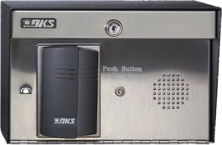 Doorking Call Station with AWID Card Reader by Doorking