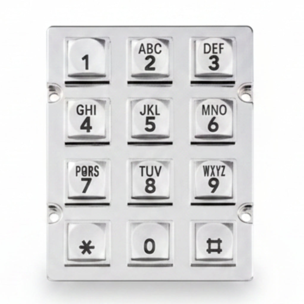 LIGHTED KEYPAD FOR 1802, 1834, 1835 AND 1837 SYSTEMS (3.23)