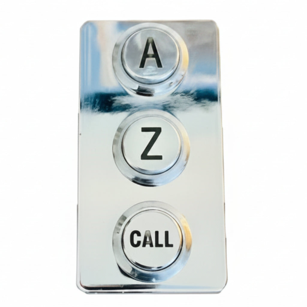LIGHTED A, Z, CALL BUTTON ASSEMBLY (3.23)