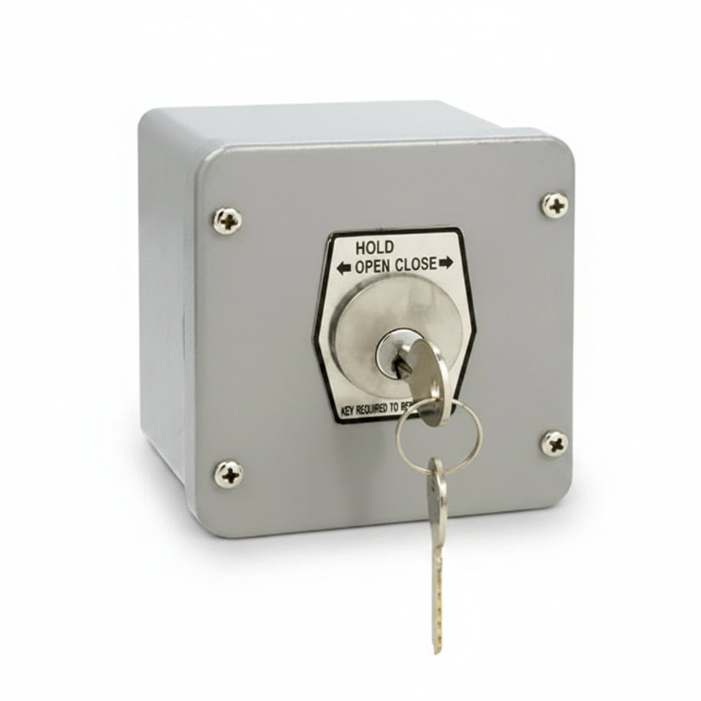 Exterior Hold Open-Close Surface Mount Maintaining Key Switch