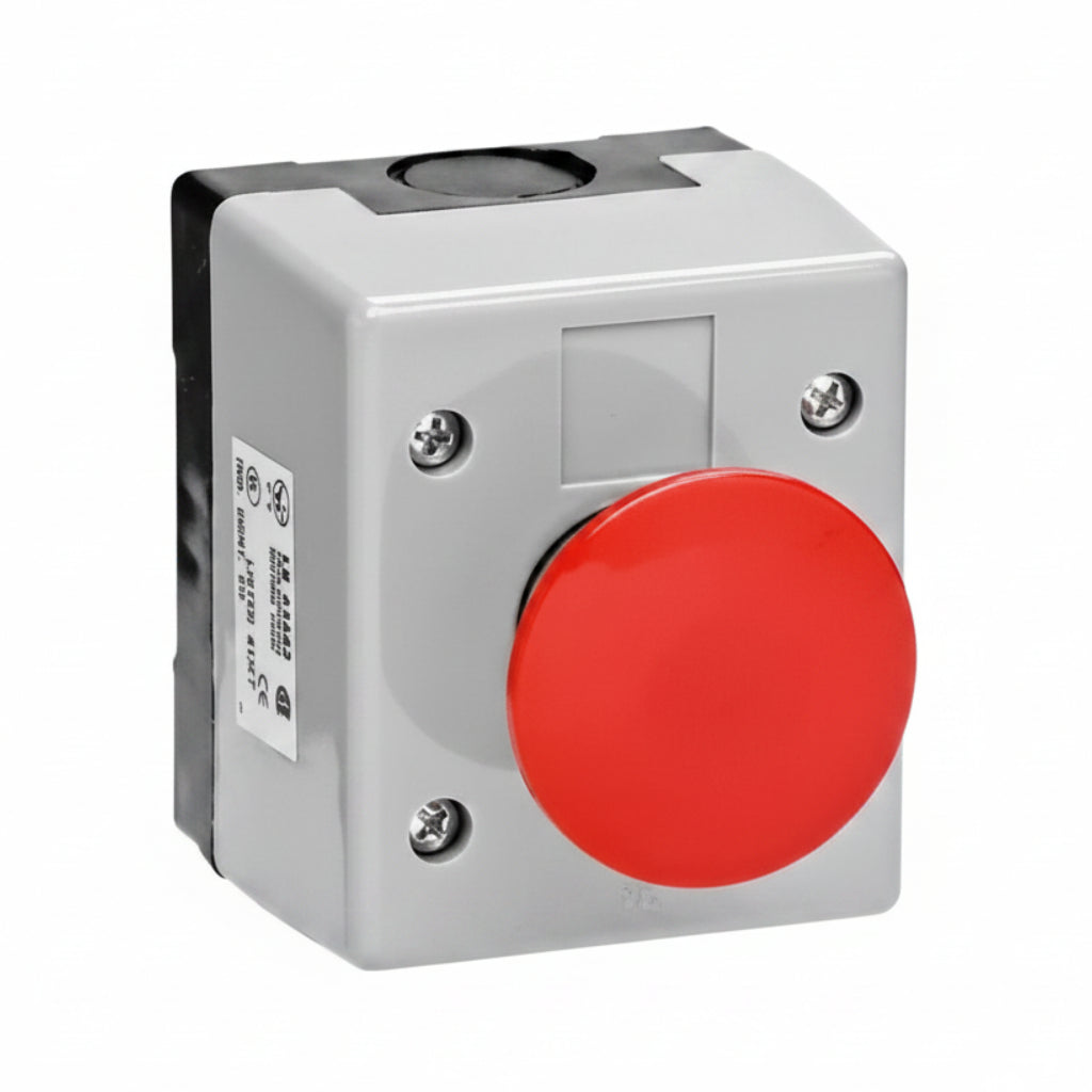 Exterior Surrface Mount Mushroom Head Push Control