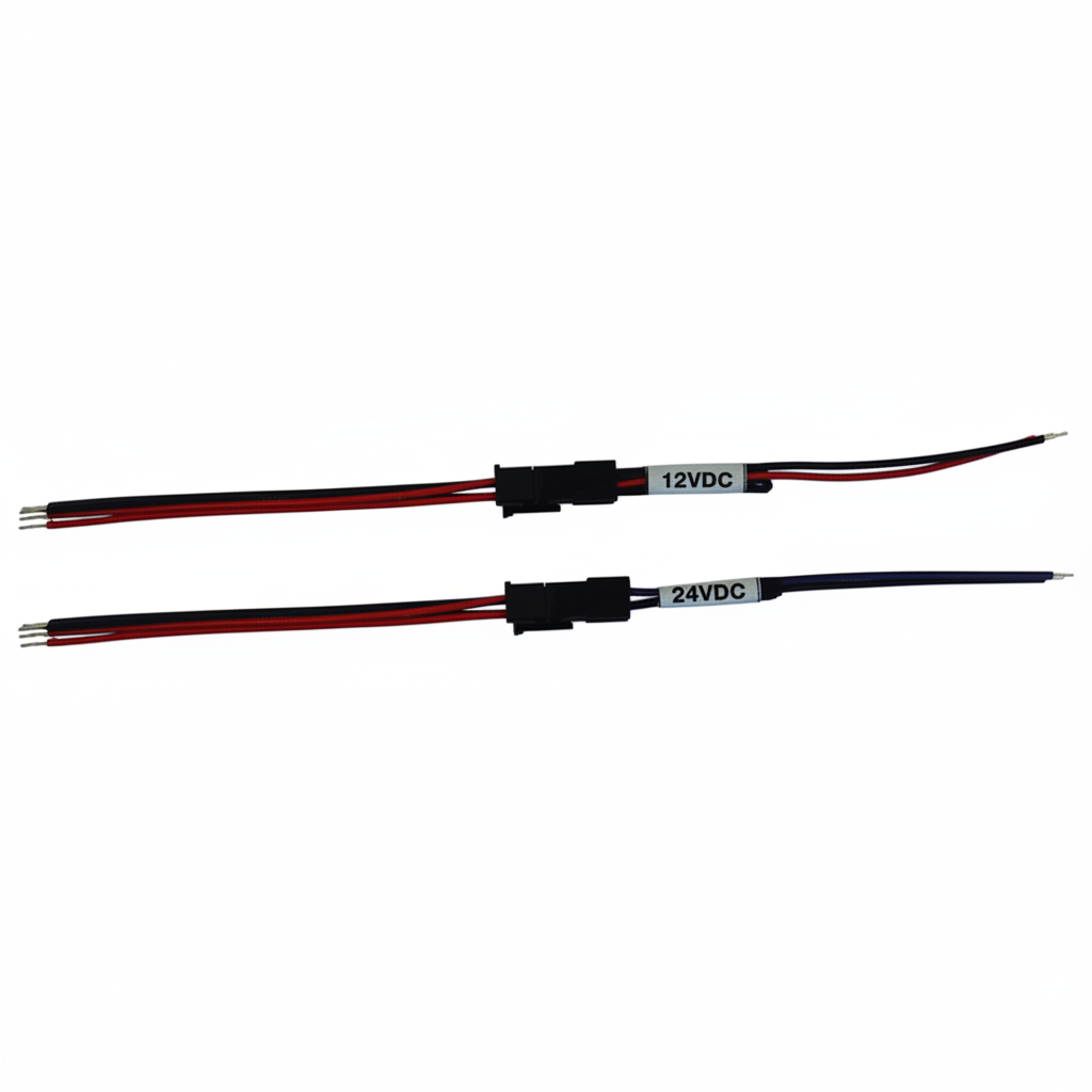 Plug In Connector 12Vdc And 24Vdc
