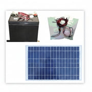 Solar Package For Liftmaster 12Vdc Operators ..Includes:.. (1) 20W Panels.. (1) 33Ah Batteries .. (1) Solar Harness
