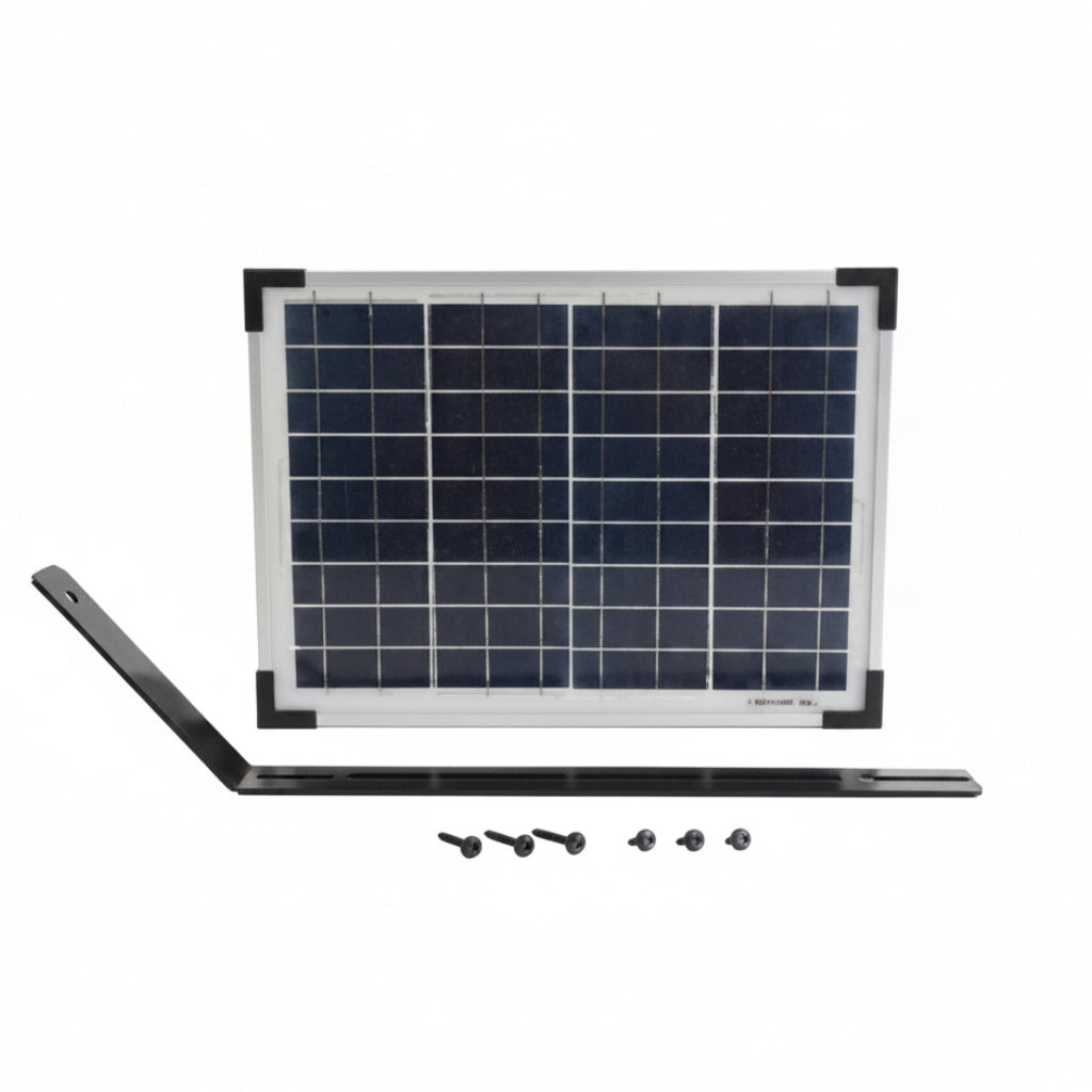 10 Watt Solar Panel (Includes Mounting Bracket) (9.22)