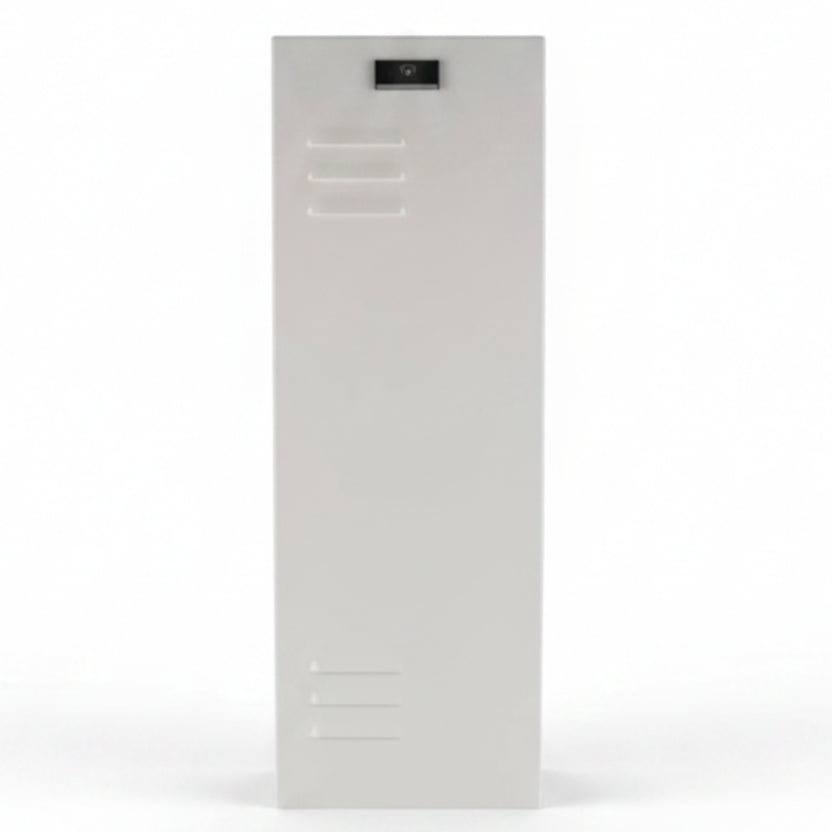 BGU Door Assembly With Lock, White