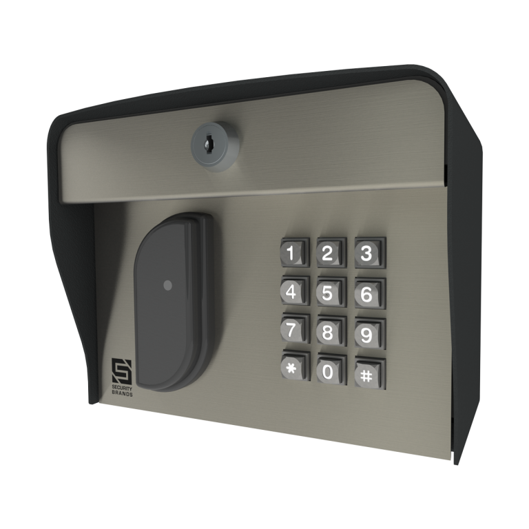 Wiegand Output Proximity Card Reader With Keypad, Secura Key Post Mount (2.23)