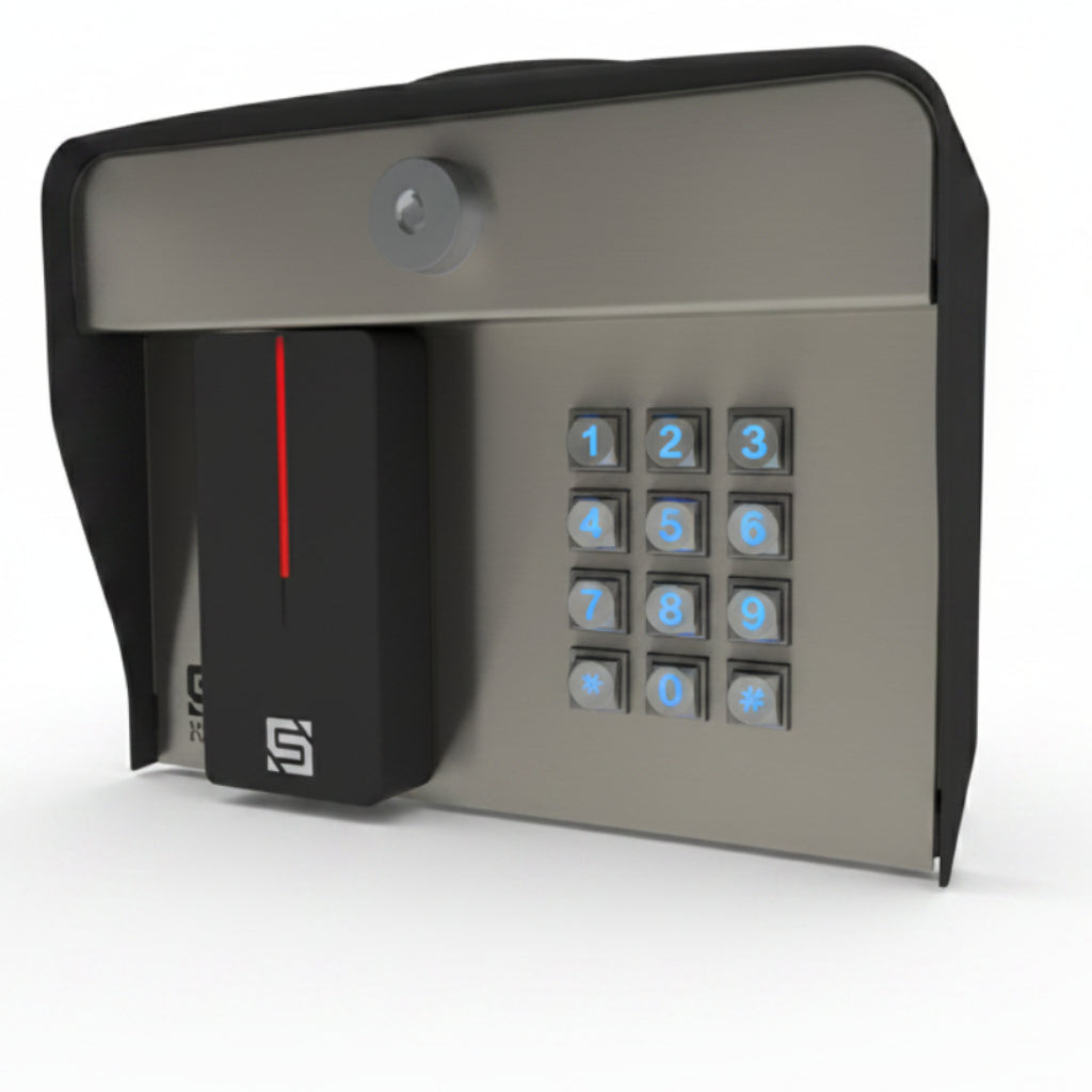 RemotePro CR with Keypad – Wiegand Proximity Card Reader (Post Mount) – SecurePass