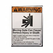 Warning Signs Doorking Operator & Overhead Units(Size: 81/2' X 11') (3.23)