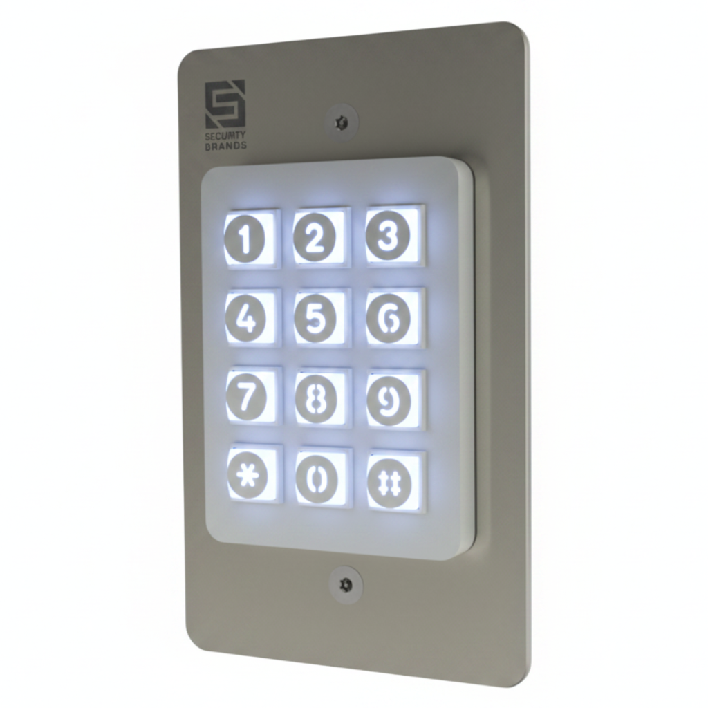 Advantage DKE – 100-Code Economy Keypad (Single Gang)