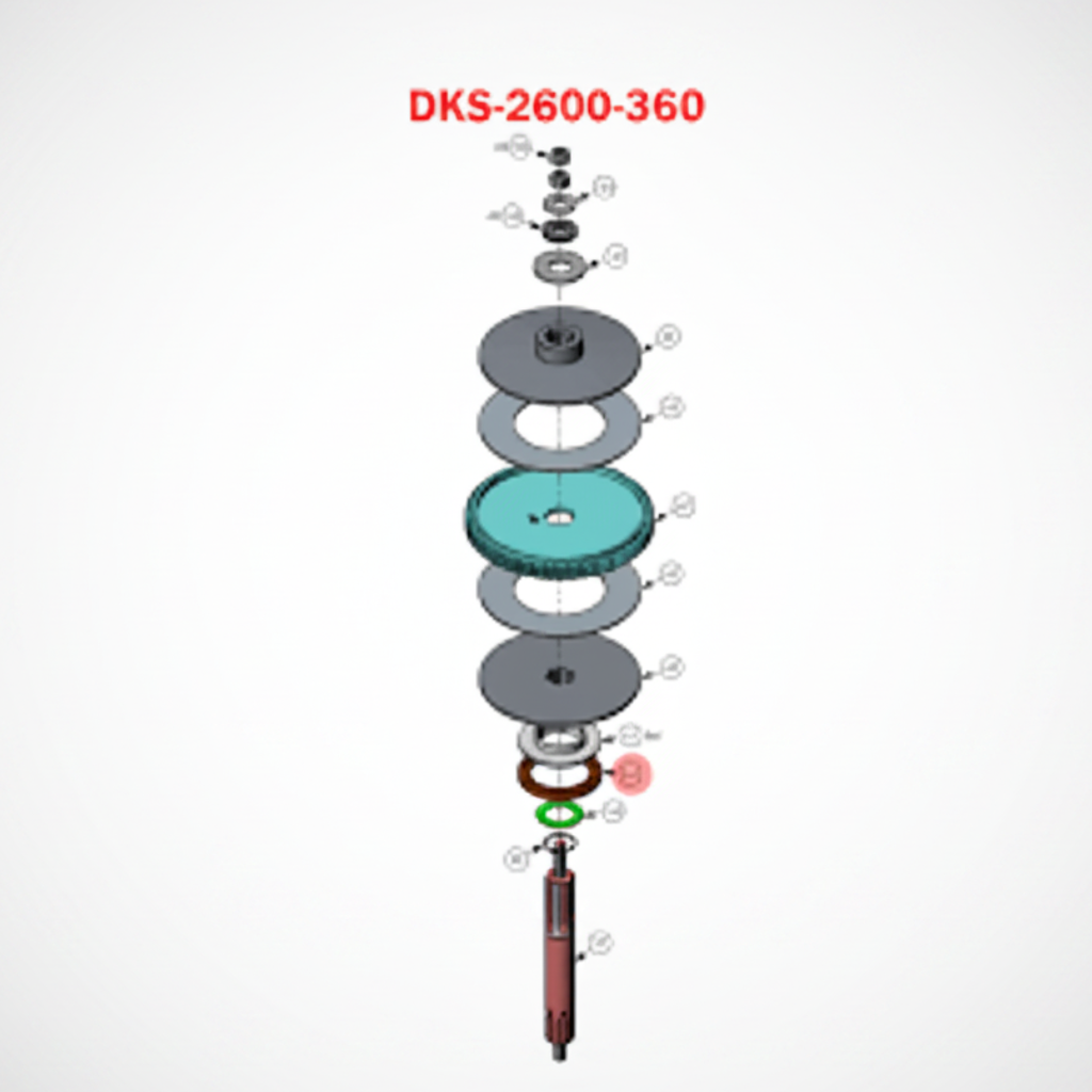 COUNTER WHEEL MAG ASSY(6050/6100) (3.23)