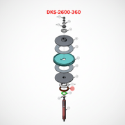 COUNTER WHEEL MAG ASSY(6050/6100) (3.23)
