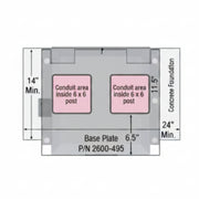 Base Plate, 9150 Operator
