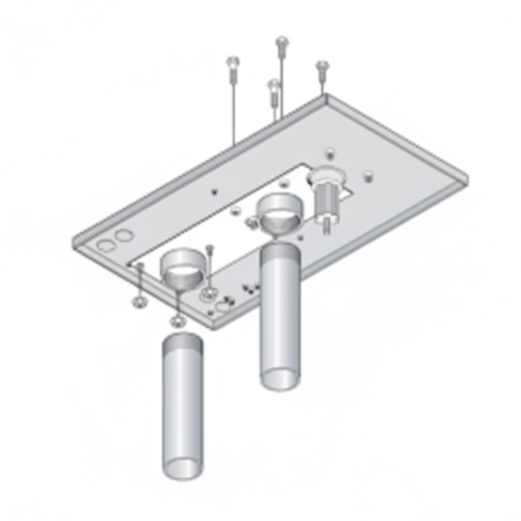 6050 / 6100 Post Mount Kit (3.23)