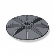 CAST ALUMINUM CLUTCH PLATE 9"  (6300) (3.23)