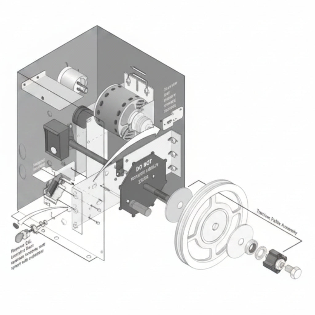 Fail Secure 9150 Lock Kit Assy. (3.23)