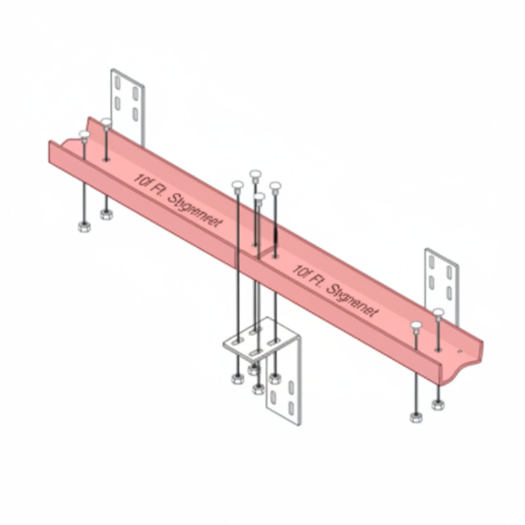 Bracket For Rail Chain Support