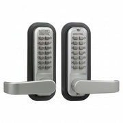 2835 Double Sided Mechanical Keypad with Levers (Marine Grade Satin Chome)