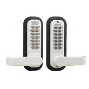2835 Mechanical Lever Lock - Double Combination (White)
