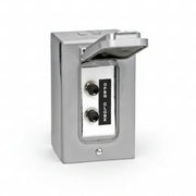 Exterior 2-Button Surface Mount Control Station With Protective Cover