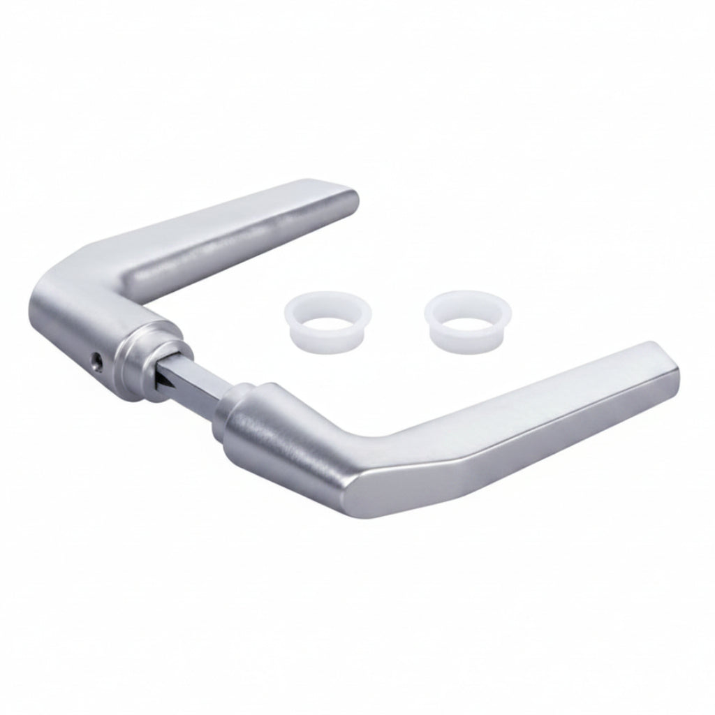 Modern Handle Pair In Anodised Aluminum (2.24)