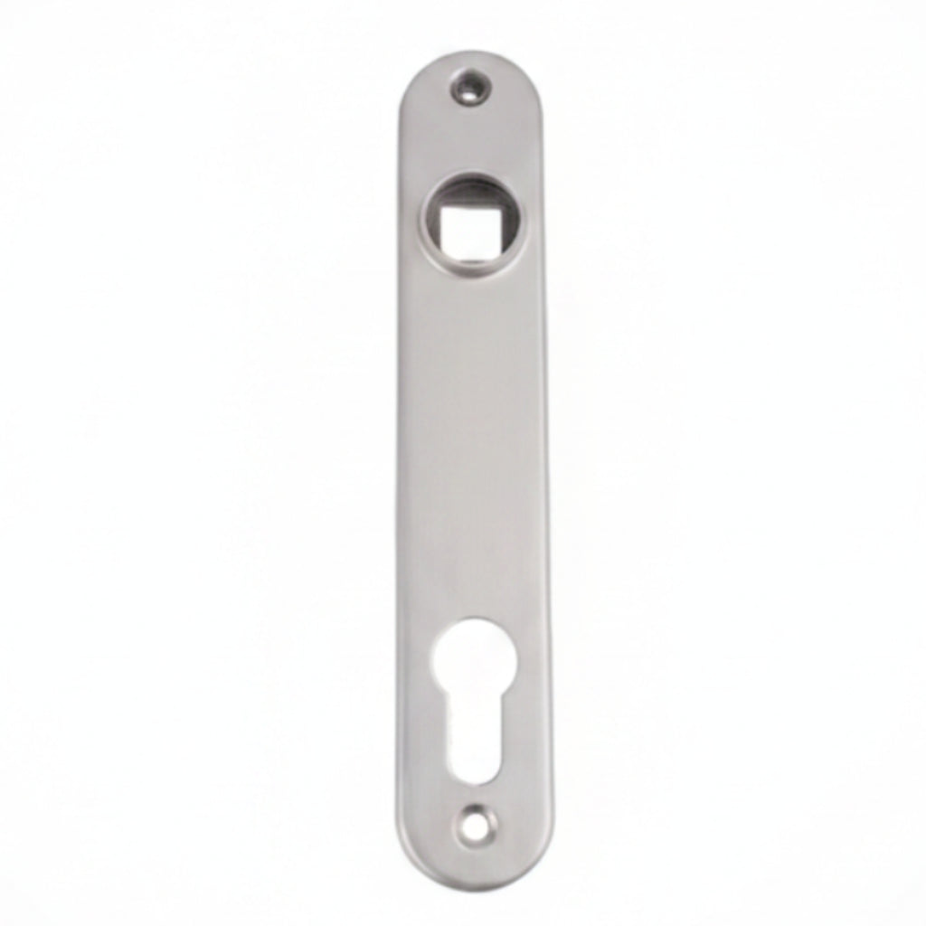 Stainless Steel Cover Shields For Mortise Locks (2PC)