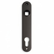 Aluminum Cober Shields For Insert Locks, Black (2.24)