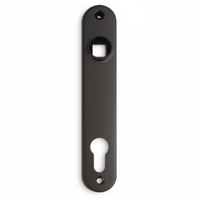Aluminum Cober Shields For Insert Locks, Black (2.24)
